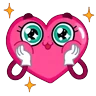 Stickers Corazón en San Valentín 💐💝