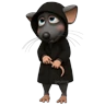 Stickers Rata triste 😶‍🌫️rata tímida 2💖