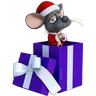 Stickers Rata triste 😶‍🌫️rata tímida 2💖