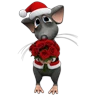 Stickers Rata triste 😶‍🌫️rata tímida 2💖