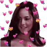 Stickers Catalina Santana ❤️❤️