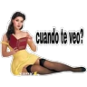 Stickers sexy princesas 