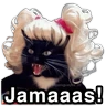 Stickers 🫵😾🐈‍⬛ JAMÁS!!! 🐈‍⬛😾🫵