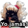 Stickers 🫵😾🐈‍⬛ JAMÁS!!! 🐈‍⬛😾🫵