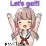 Stickers Usagikei Kanojo 🎀 