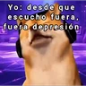 Stickers 🙅🏻‍♂️FUERA, FUERA DEPRESIÓN🎶