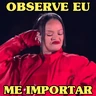 Stickers RIHANNA NO SUPER BOWL 🤰🏾