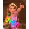 Stickers rapunzel (enredados)