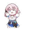 Stickers evernight anime dance🪩Lonely2