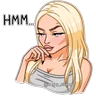 Stickers 💋Rubia Sexy💋 