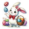 Stickers 🐰🌈 Conejo de Pascua 🥚 🐰