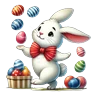 Stickers 🐰🌈 Conejo de Pascua 🥚 🐰