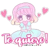 Stickers chica Soñadora Kawaii 🥰🤩