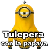 Stickers Minions con locura💛Omg si beba