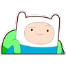 Stickers Finn The Human (Adventure Time)