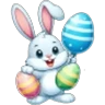 Stickers Felices Pascuas 🥚🐇🐰🥕