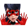 Stickers Lady Bug*REACCIONES *🐞