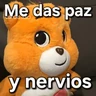 Stickers Ositos Cariñositos Coqueto 😍