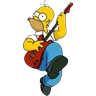 Stickers Simpsons Homero