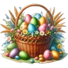 Stickers Felices Pascuas 🎀✨
