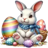Stickers PASCUA-CONEJO DE PASCUA 🐇🥚