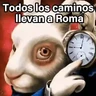 Stickers ⏱️🐰 Conejo con reloj 2 🐰⏱️