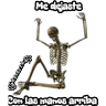 Stickers Esqueleto