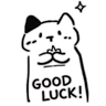 Stickers Good Luck Cat / 好運 miao