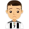 Stickers Cristiano Ronaldo CR7 (Anime) 