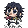 Stickers a tomioka todos los aman 😊🩷