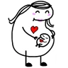 Stickers deformamis ❤️
