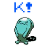 Stickers Pokémon Pixel Art: Gold Silver Edition