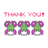 Stickers Pokémon Pixel Art: Gold Silver Edition