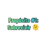 Stickers Propósitos divertidos 2025