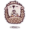 Stickers 🌈Erizo Kawaii🦔💜 