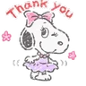 Stickers Snoopy Belle 🐾🩷
