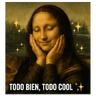 Stickers Mona Lisa Meme 🤪❤️