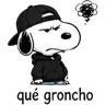 Stickers Snoopy enojado 🐾😡