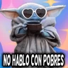 Stickers star wars baby yoda frases