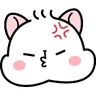 Stickers Emojis animados Hamster ❤️💛