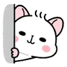 Stickers Emojis animados Hamster ❤️💛