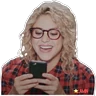 Stickers Shakira 1 • Estrella AA