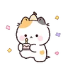 Stickers Gatos cute 😽 ฅ⁠^⁠•⁠ﻌ⁠•⁠^⁠ฅ