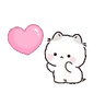 Stickers Gatos cute 😽 ฅ⁠^⁠•⁠ﻌ⁠•⁠^⁠ฅ