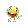 Stickers Emoji rindo