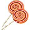 Stickers Food - Lollipop 