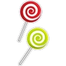 Stickers Food - Lollipop 
