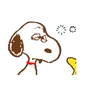 Stickers Snoopy Animado 🦴◖⁠⚆⁠ᴥ⁠⚆⁠◗