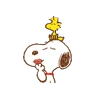 Stickers Snoopy Animado 🦴◖⁠⚆⁠ᴥ⁠⚆⁠◗