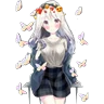 Stickers Anime girls ll (By 𝓚𝓻𝔂𝓼)
